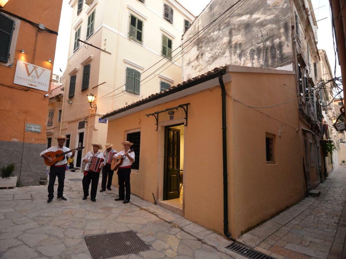 Corfu Charming Venetian Town House In The Old Town Of Corfu别墅 外观 照片