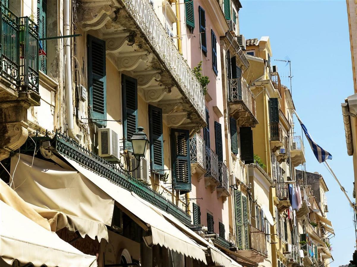 Corfu Charming Venetian Town House In The Old Town Of Corfu别墅 外观 照片