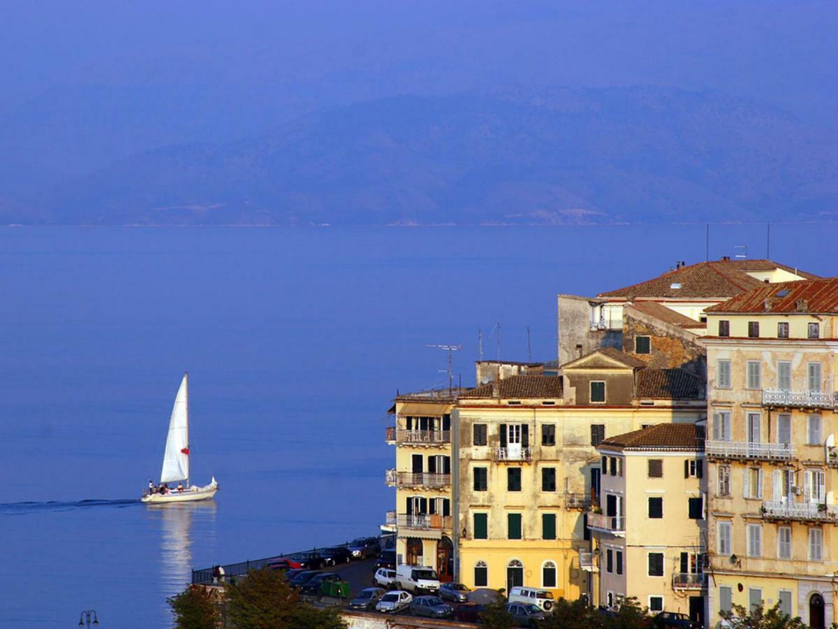 Corfu Charming Venetian Town House In The Old Town Of Corfu别墅 外观 照片
