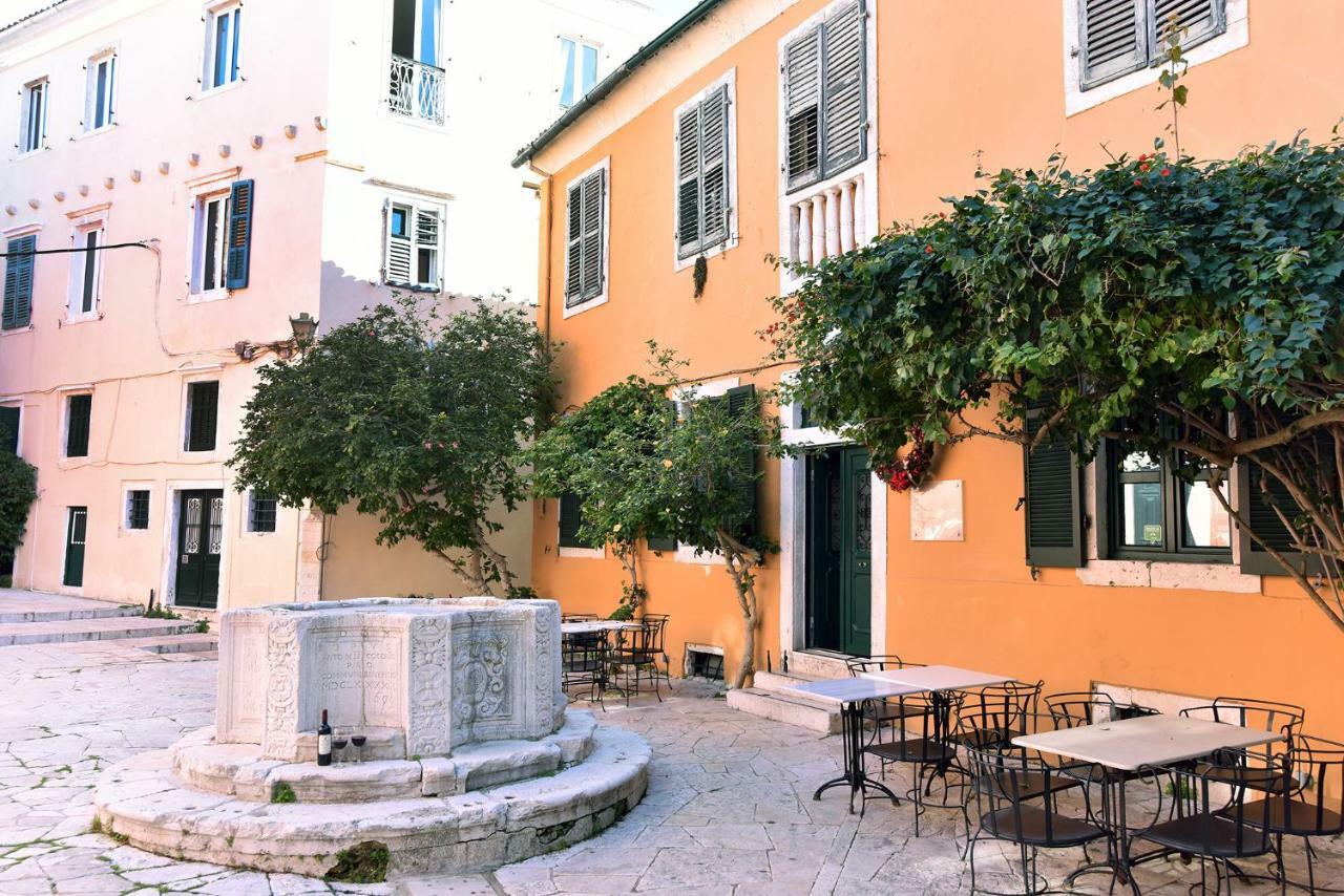 Corfu Charming Venetian Town House In The Old Town Of Corfu别墅 外观 照片