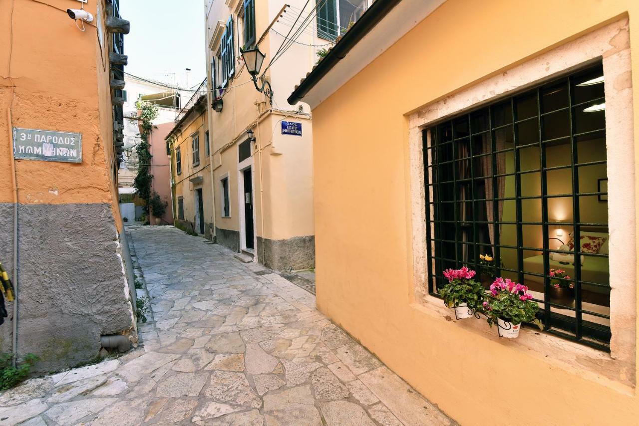 Corfu Charming Venetian Town House In The Old Town Of Corfu别墅 外观 照片